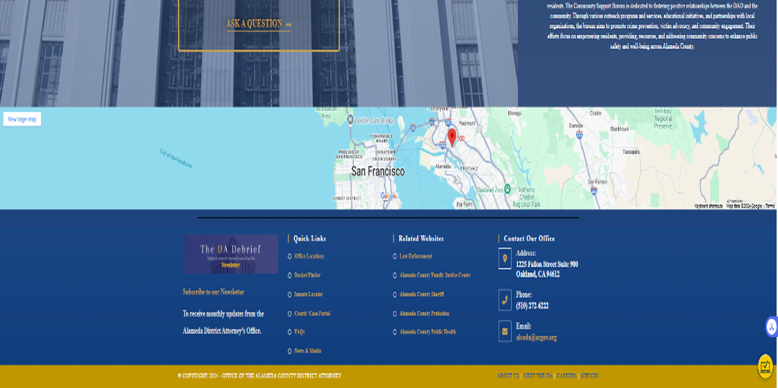Final Sub Sections & Footer